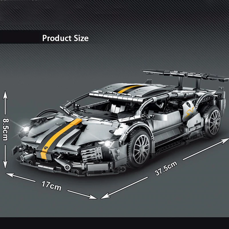 MOC Creative Famous Racing Car Series Building Blocks Model Bricks Children's Assembly Diy Toys Birthday Gifts for Boyfriend
MOC Creative Famous Racing Car Series Building Blocks Model Bricks Children's Assembly Diy Toys Birthday Gifts for Boyfriend