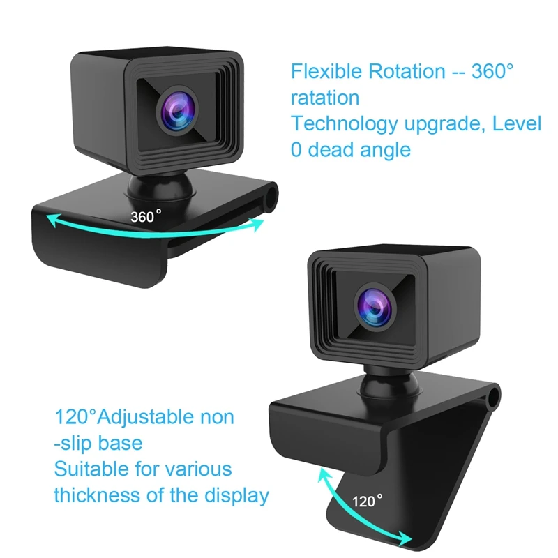 K4 Computer Camera 1080P High Definition USB with Microphone Webcast Online Class Notebook Camera Suitable for Office
K4 Computer Camera 1080P High Definition USB with Microphone Webcast Online Class Notebook Camera Suitable for Office