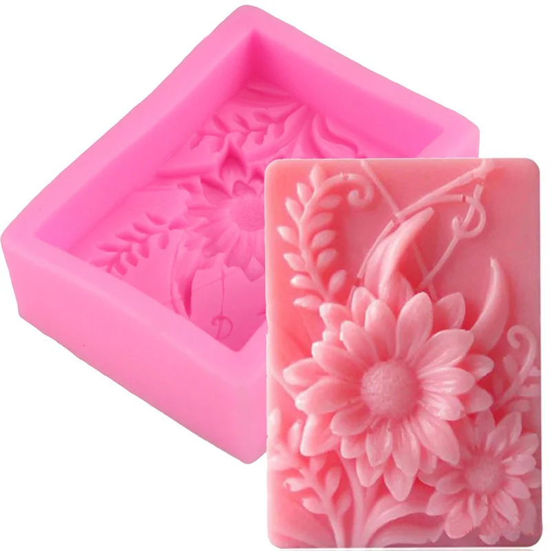 2021 New Flower-shaped Silicone Soap Mold Sun Flower Craft Household Fondant Sugar Mould DIY Cake Supplies Chocolate Mold
2021 New Flower-shaped Silicone Soap Mold Sun Flower Craft Household Fondant Sugar Mould DIY Cake Supplies Chocolate Mold