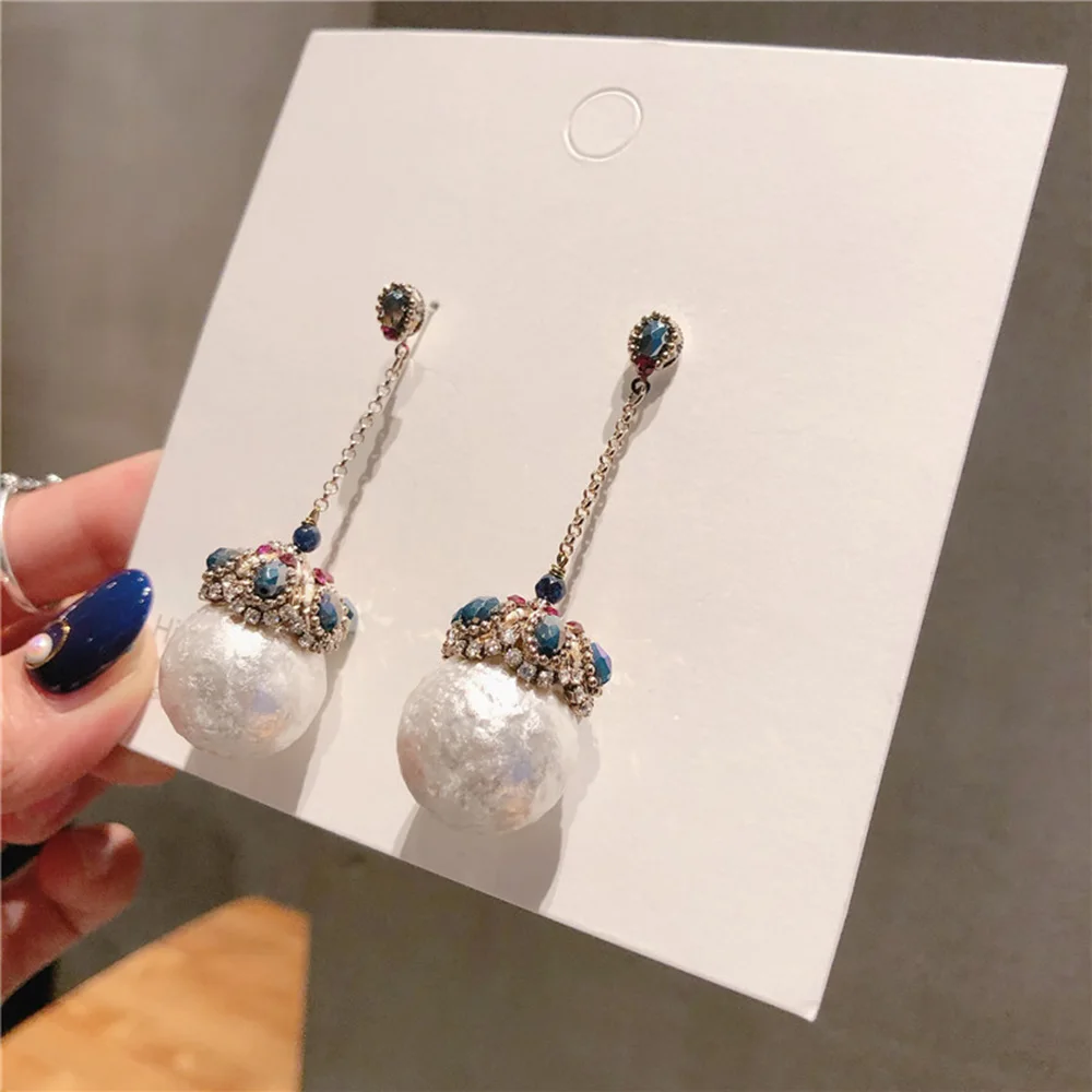 Pearl Earrings Woman Fashion Korean Earrings Charm Rhinestone Jewelry Cute Earrings Gifts Best Choice
Pearl Earrings Woman Fashion Korean Earrings Charm Rhinestone Jewelry Cute Earrings Gifts Best Choice