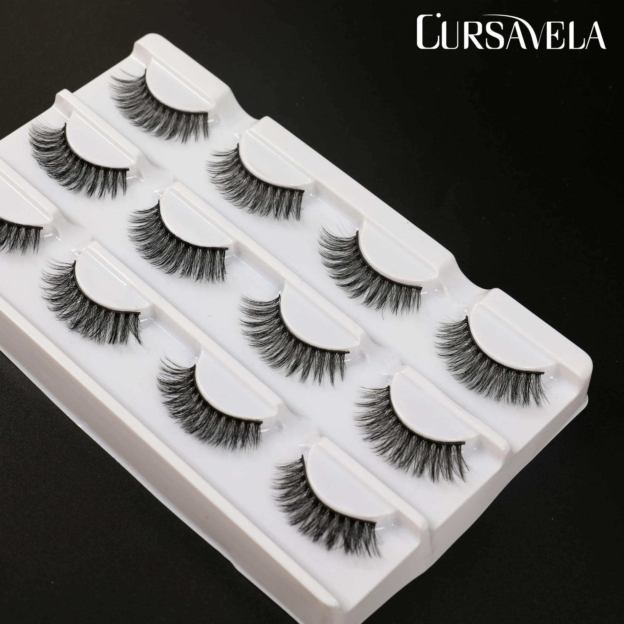 Cursavela Luxurious 5D Faux Mink Lashes 100% Handmade Fluffy False Eyelashes for Make Up 6 Pairs | Queen
Cursavela Luxurious 5D Faux Mink Lashes 100% Handmade Fluffy False Eyelashes for Make Up 6 Pairs | Queen