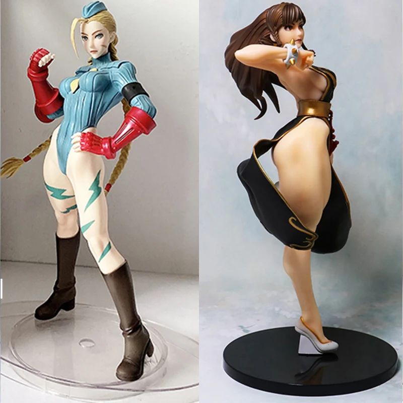 Chun Li Figures Sexy Girl Game Anime Cammy Action Figure Cartoon Figura Collection Model Toys 23cm
Chun Li Figures Sexy Girl Game Anime Cammy Action Figure Cartoon Figura Collection Model Toys 23cm