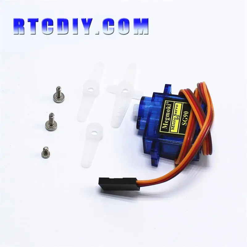 Official Smart Electronics Rc Mini Micro 9g 1.6KG Servo SG90 for RC 250 450 Helicopter Airplane Car Boat For Arduino DIY
Official Smart Electronics Rc Mini Micro 9g 1.6KG Servo SG90 for RC 250 450 Helicopter Airplane Car Boat For Arduino DIY