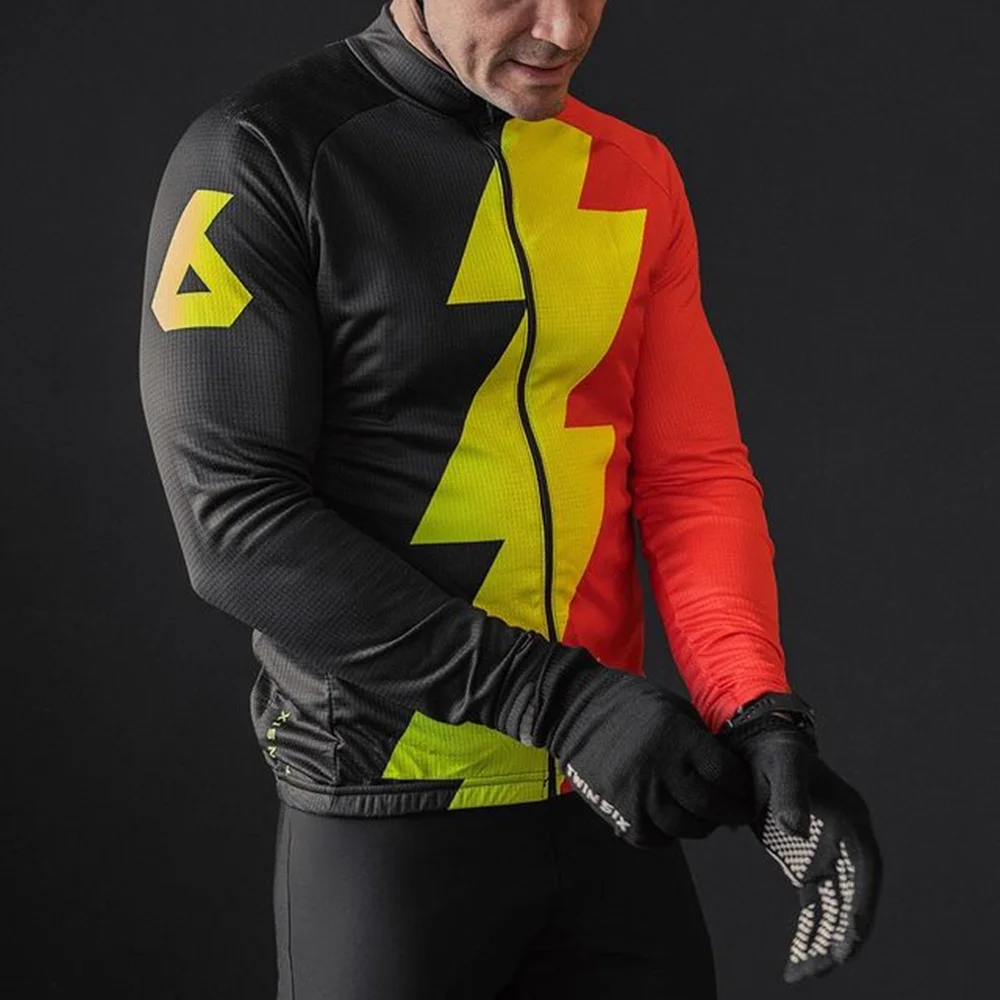 TWIN SIX Cycling Spring/Autumn Long Sleeve Thin Jersey Camisa Ciclismo Masculina Bicicleta De Montaña Pro Sportswear Bike Jacket
TWIN SIX Cycling Spring/Autumn Long Sleeve Thin Jersey Camisa Ciclismo Masculina Bicicleta De Montaña Pro Sportswear Bike Jacket