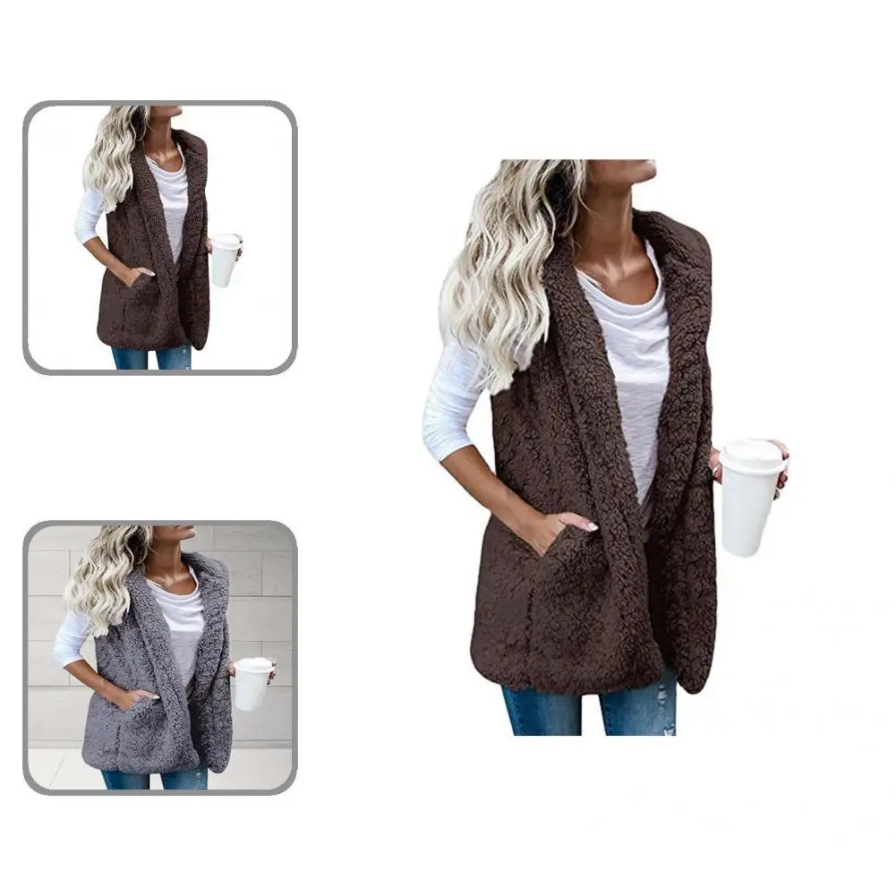 Vest Warm Autumn Winter Sleeveless Warm Double-sided Fluffy Pure Color Vest for Daily Wear Vest Top Women Vest
Vest Warm Autumn Winter Sleeveless Warm Double-sided Fluffy Pure Color Vest for Daily Wear Vest Top Women Vest