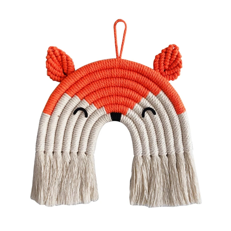 Nordic Hand-woven Macrame Tapestry Cotton Rope Animal Wall Hanging Pendant Kids Room Nursery Decoration Home Ornament
Nordic Hand-woven Macrame Tapestry Cotton Rope Animal Wall Hanging Pendant Kids Room Nursery Decoration Home Ornament