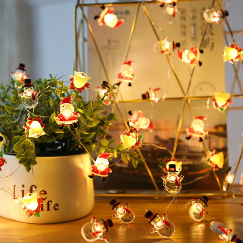 Christmas Copper Wire Lights Lovely Xmas Tree Pendant Creative Theme Party Decoration for Home Bar Hotel E2S
Christmas Copper Wire Lights Lovely Xmas Tree Pendant Creative Theme Party Decoration for Home Bar Hotel E2S