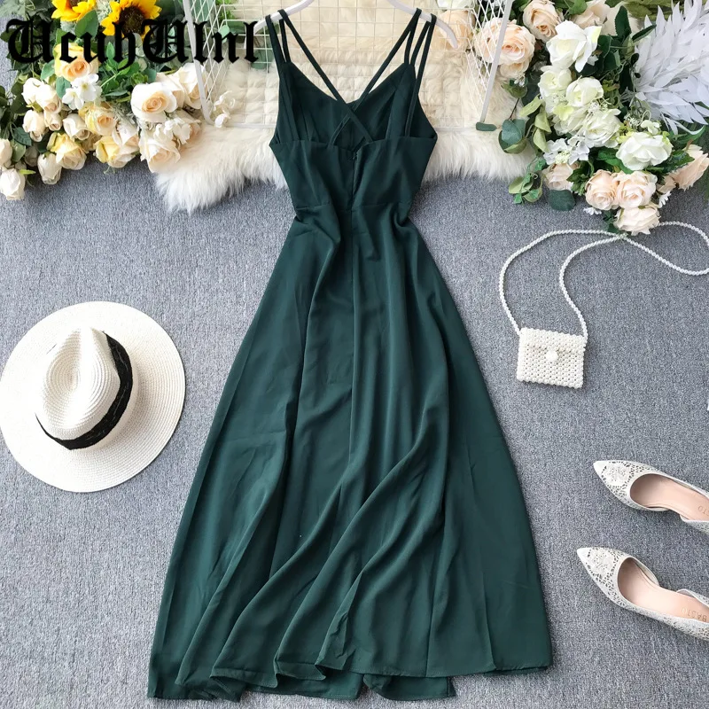 New Ladies Sexy V Neck Backless was thin Dresses Summer Backless Split Slim Long Dress Women Casual Beach Holiday
New Ladies Sexy V Neck Backless was thin Dresses Summer Backless Split Slim Long Dress Women Casual Beach Holiday