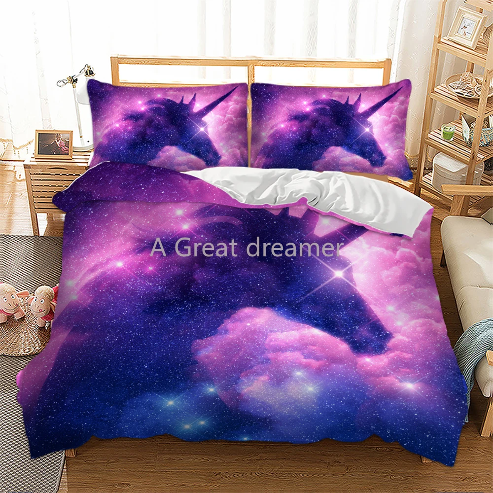 3D Printed Bedding Set Luxury Dreamlike Animal Duvet Cover With Pillowcase Galaxy Sky Cosmos Night Universe Outer Quilt Cover
3D Printed Bedding Set Luxury Dreamlike Animal Duvet Cover With Pillowcase Galaxy Sky Cosmos Night Universe Outer Quilt Cover