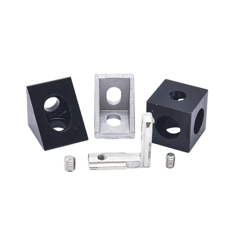 3D Printer Aluminium Blok Cube Prism V-slot Three Way Connector Regulator Corner
3D Printer Aluminium Blok Cube Prism V-slot Three Way Connector Regulator Corner