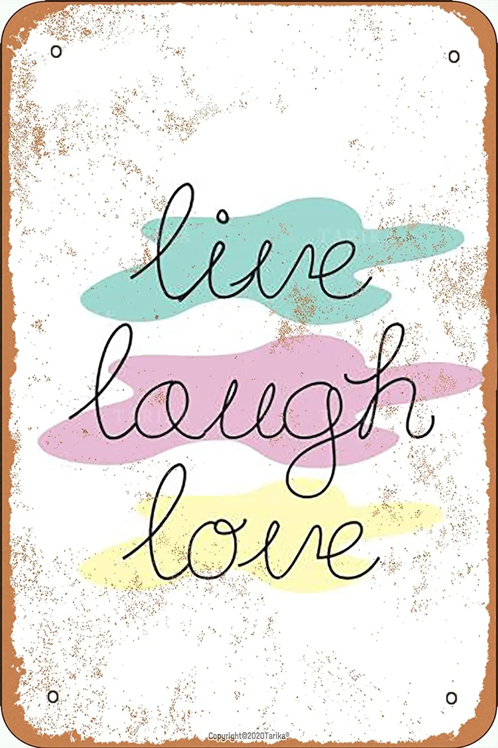 Жестяной ретро-знак для украшения Тарика время жесткая любовь 8X12 дюймов
Жестяной ретро-знак для украшения Тарика время жесткая любовь 8X12 дюймов