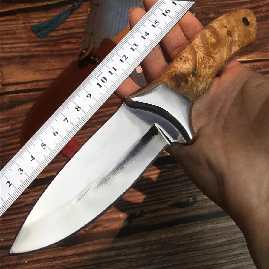 Fixed blade knife Outdoor camping tactical survival knives Wilderness hunting defense hiking tool rescue knife Samurai sword
Fixed blade knife Outdoor camping tactical survival knives Wilderness hunting defense hiking tool rescue knife Samurai sword