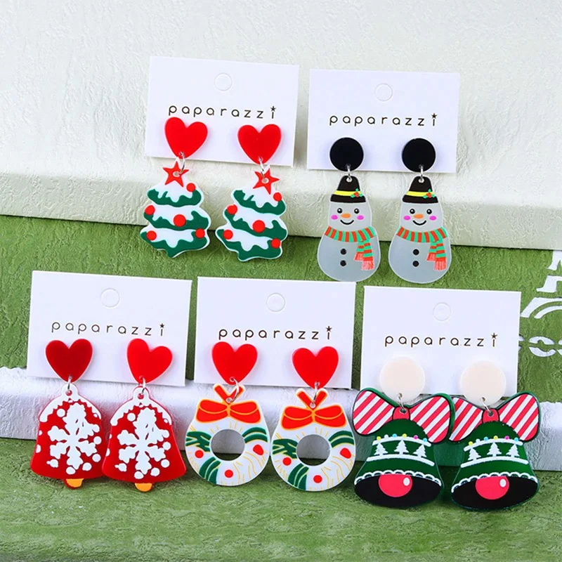 Christmas Earring Christmas Tree Candy Santa Dangle Earrinngs Snowman Acrylic Earrings
Christmas Earring Christmas Tree Candy Santa Dangle Earrinngs Snowman Acrylic Earrings