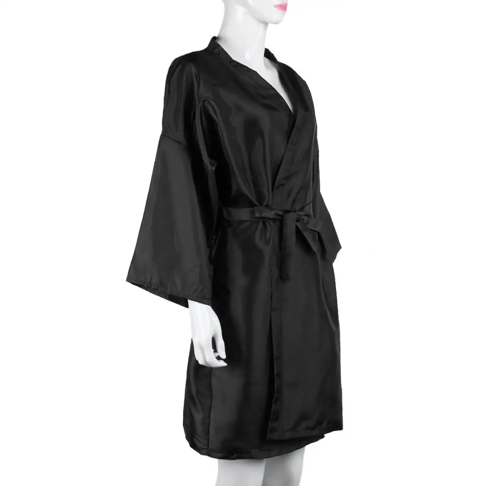 Hairdressing Barber Wrap Spa Massage Bathrobe Waterproof Cloth Haircut Beauty Salon Clothes Black Clothing Haircut Cape
Hairdressing Barber Wrap Spa Massage Bathrobe Waterproof Cloth Haircut Beauty Salon Clothes Black Clothing Haircut Cape