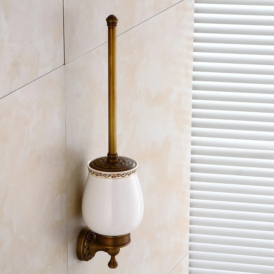 Bathroom Accessory Set With Toilet Brush, Brush Heads, Towel Ring, Soap Dispenser, Toilet Paper Rack
Bathroom Accessory Set With Toilet Brush, Brush Heads, Towel Ring, Soap Dispenser, Toilet Paper Rack