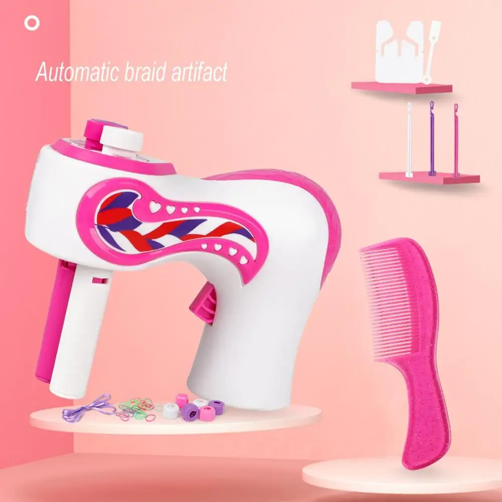 Electric Automatic Hair Braider DIY Stylish Braiding Hairstyle Tool twist braider Machine braid Weave Roller Twist For Girl | Игрушки и