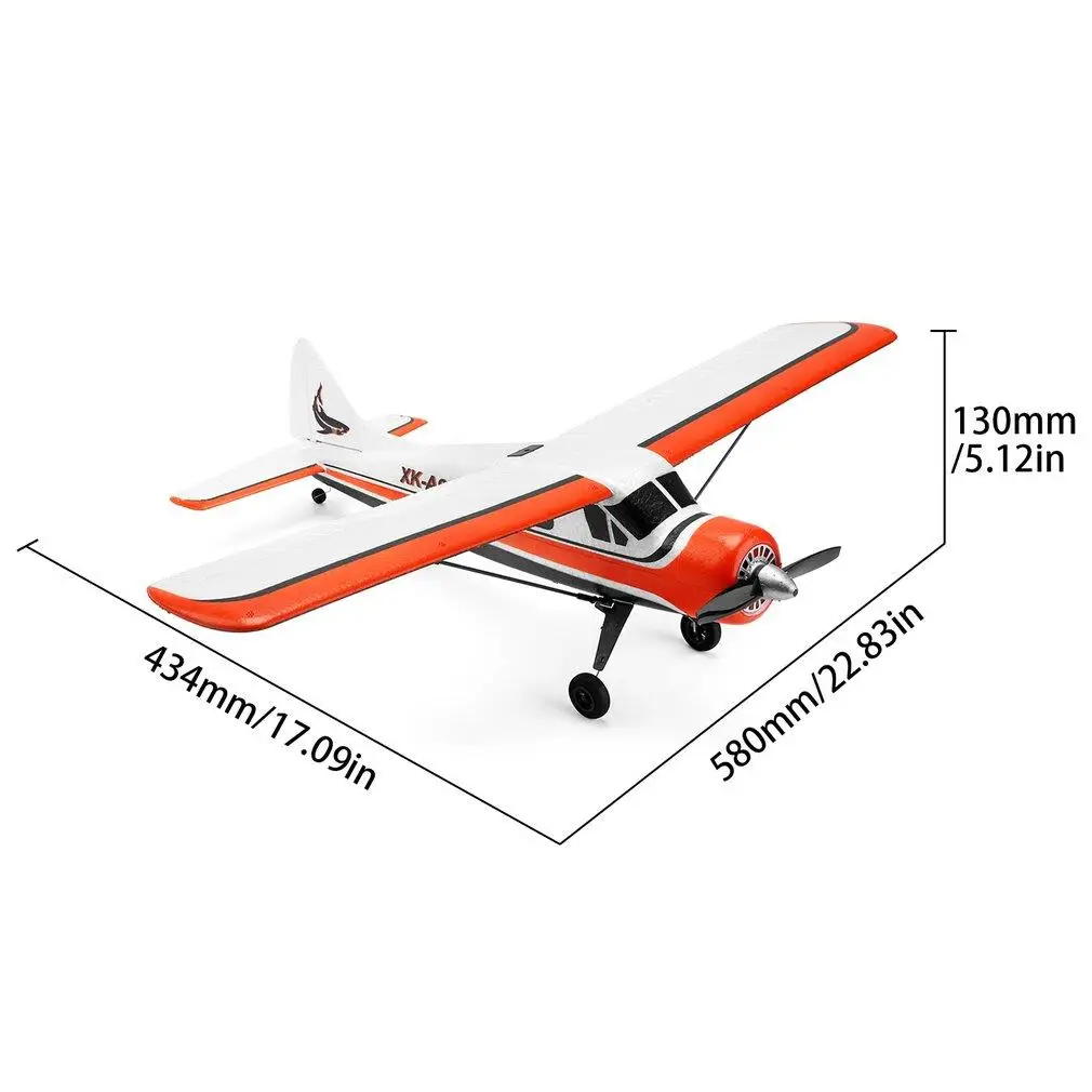 

Wltoys XK DHC-2 A600 Upgrade A900 RC Plane RTF 2.4G Brushless Motor 3D/6G Compatible FUTABA S-FHSS Aircraft RC Glider