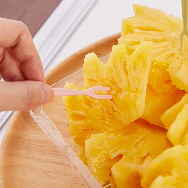 50 Pieces/lot Fruit Fork Set Creative Disposable Cake Forks Small Tea Fork Dessert Fork For Snack Dinnerware Set
50 Pieces/lot Fruit Fork Set Creative Disposable Cake Forks Small Tea Fork Dessert Fork For Snack Dinnerware Set