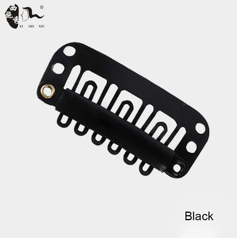 XISHIXIU10 pcs 32mm9-teeth Hair Extension Clips Stainless Steel Wig Clips Combs Snap Clips with Rubber forHairExtensionToupeeDIY
XISHIXIU10 pcs 32mm9-teeth Hair Extension Clips Stainless Steel Wig Clips Combs Snap Clips with Rubber forHairExtensionToupeeDIY