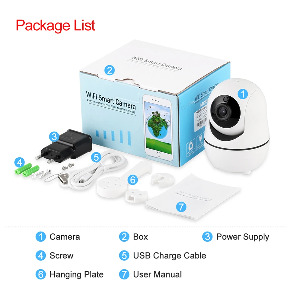 Pripaso 720P 1080P Smart Wireless IP Camera Audio Wifi Security CCTV Camera Home Alarm 2.0MP Surveillance Camera Indoor PTZ
Pripaso 720P 1080P Smart Wireless IP Camera Audio Wifi Security CCTV Camera Home Alarm 2.0MP Surveillance Camera Indoor PTZ