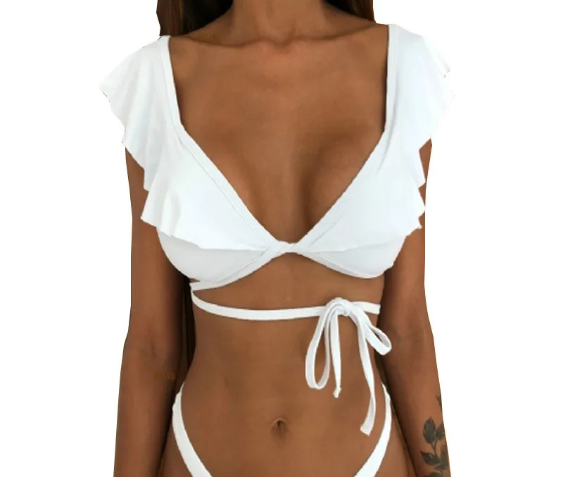Zoulv Summer Split Sexy Ruffled Fashion Bikini Strap Printing Trend Swimsuit String Bikini Bikini Push Up 2 Piece Sets Womens
Zoulv Summer Split Sexy Ruffled Fashion Bikini Strap Printing Trend Swimsuit String Bikini Bikini Push Up 2 Piece Sets Womens