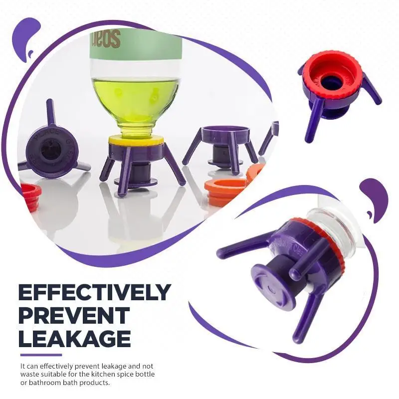 6pcs Drops Squeezing - Inverted Stand Cap Leak-proof squeeze cap closure cap bottle cap Tripod stand upside down stand cover
6pcs Drops Squeezing - Inverted Stand Cap Leak-proof squeeze cap closure cap bottle cap Tripod stand upside down stand cover