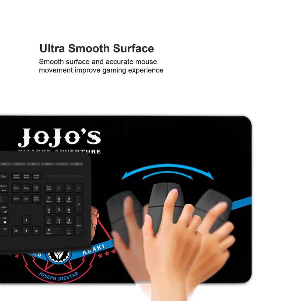 Jojo's Bizarre Adventure Anime Mouse Mat Computer Gaming Mousepad Anti-slip Natural Rubber with Locking Edge Gaming Mouse Mat
Jojo's Bizarre Adventure Anime Mouse Mat Computer Gaming Mousepad Anti-slip Natural Rubber with Locking Edge Gaming Mouse Mat