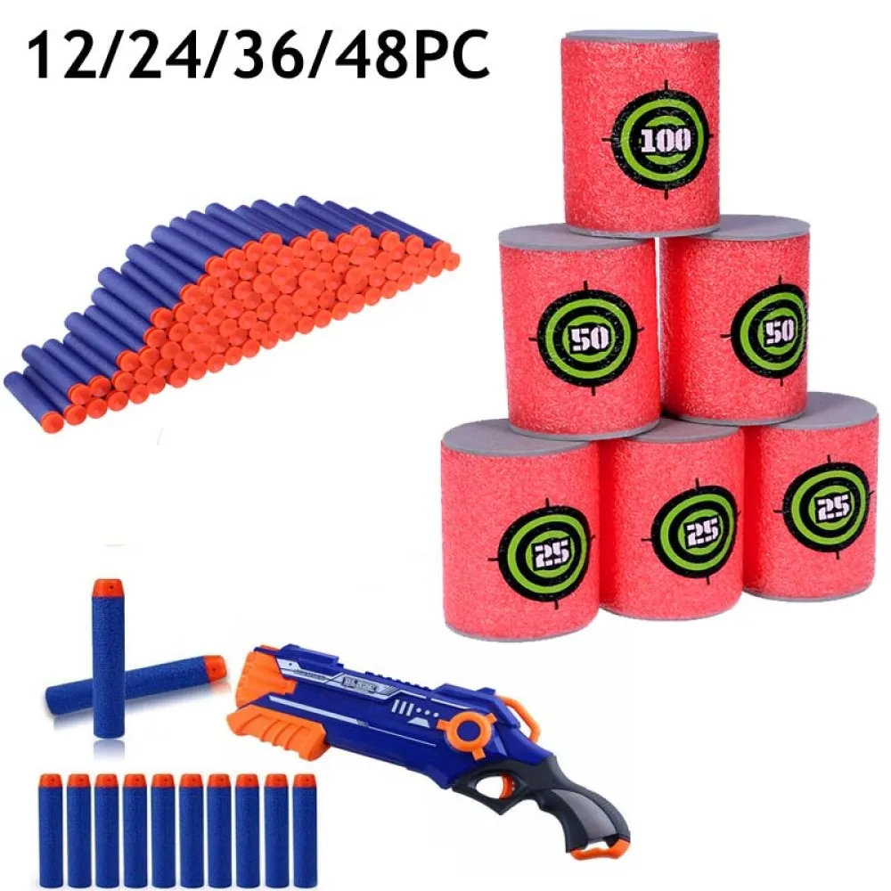VORCOOL 12pcs EVA Target Cans for Guns Games Bullet Bow Shoot Dart Blasters
VORCOOL 12pcs EVA Target Cans for Guns Games Bullet Bow Shoot Dart Blasters