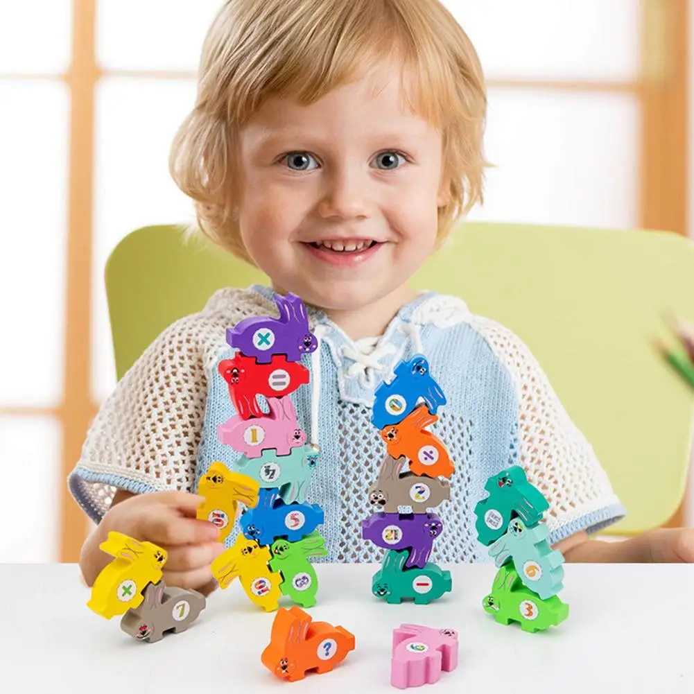 Игрушки для детей по методике Монтессори деревянные блоки доска игра