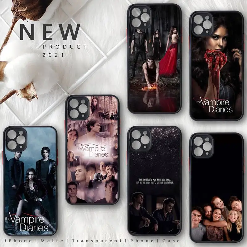 The Vampire Diaries Phone Case matte transparent For iphone 7 8 11 12 13 plus mini x xs xr pro max cover
The Vampire Diaries Phone Case matte transparent For iphone 7 8 11 12 13 plus mini x xs xr pro max cover