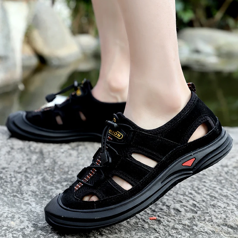 new design men luxury fashion summer sandals outdoor large size beach shoes comfortable summer sandal cover toe sandales hombre
new design men luxury fashion summer sandals outdoor large size beach shoes comfortable summer sandal cover toe sandales hombre