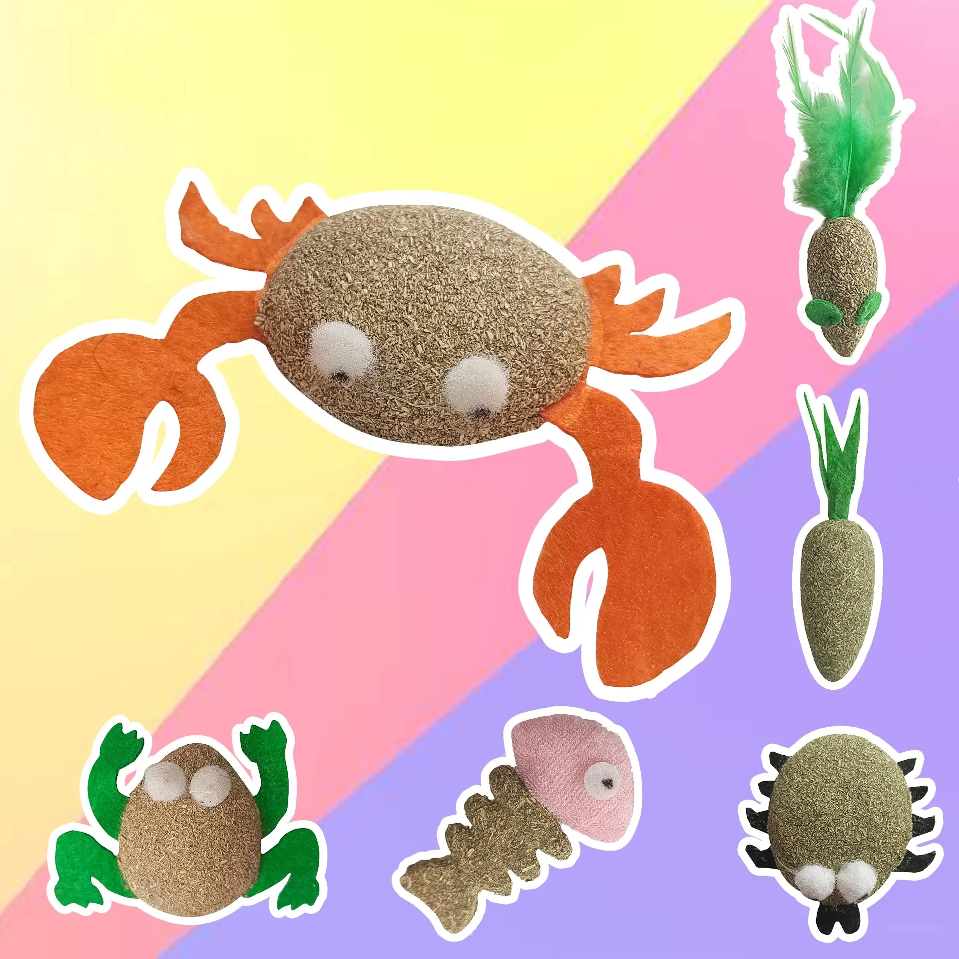 Catnip Cat Toys Cartoons Edible Catnip Ball Safety Healthy Cat Mint Cats Molar Teeth Clean Teeth Game Pet Toy Pet Product Gift
Catnip Cat Toys Cartoons Edible Catnip Ball Safety Healthy Cat Mint Cats Molar Teeth Clean Teeth Game Pet Toy Pet Product Gift