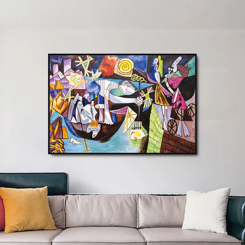 Night Fishing At Antibes Masterpiece Reproduction Picasso Poster Oil Painting Abstract Canvas Painting Wall Art Home Decoration
Night Fishing At Antibes Masterpiece Reproduction Picasso Poster Oil Painting Abstract Canvas Painting Wall Art Home Decoration