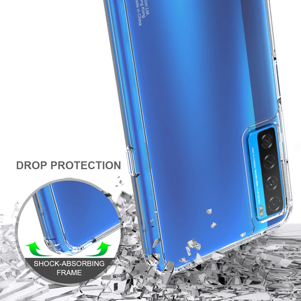 Crystal Case For TCL 20S 20 Pro 5G 20L T-Mobile Revvl V+ 5G Shockproof TPU Bumper with Back Cover for Revvl 4 Plus Revvl4
Crystal Case For TCL 20S 20 Pro 5G 20L T-Mobile Revvl V+ 5G Shockproof TPU Bumper with Back Cover for Revvl 4 Plus Revvl4