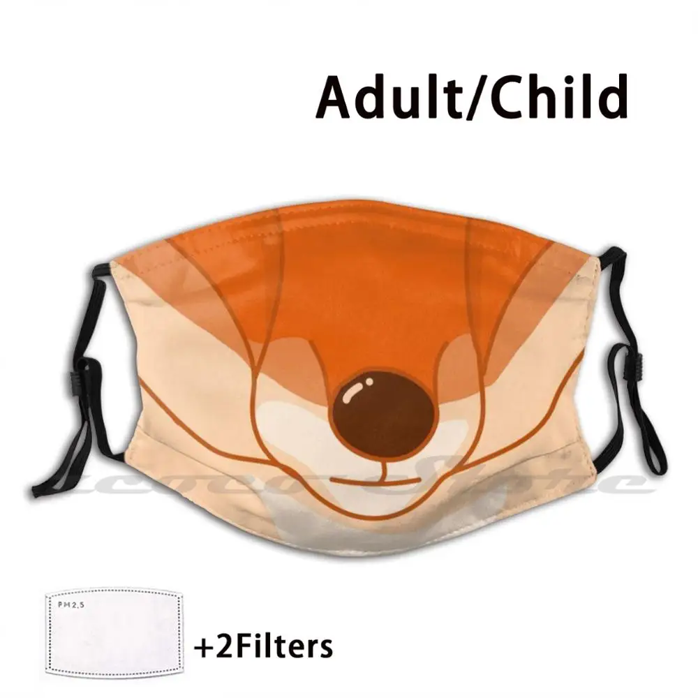 Red Fox Mask DIY Washable Filter Pm2.5 Mouth Trending Red Fox Autumn Fall Leaves Snow Ginger Cute Sweet Digital Drawing Dog Cat
Red Fox Mask DIY Washable Filter Pm2.5 Mouth Trending Red Fox Autumn Fall Leaves Snow Ginger Cute Sweet Digital Drawing Dog Cat