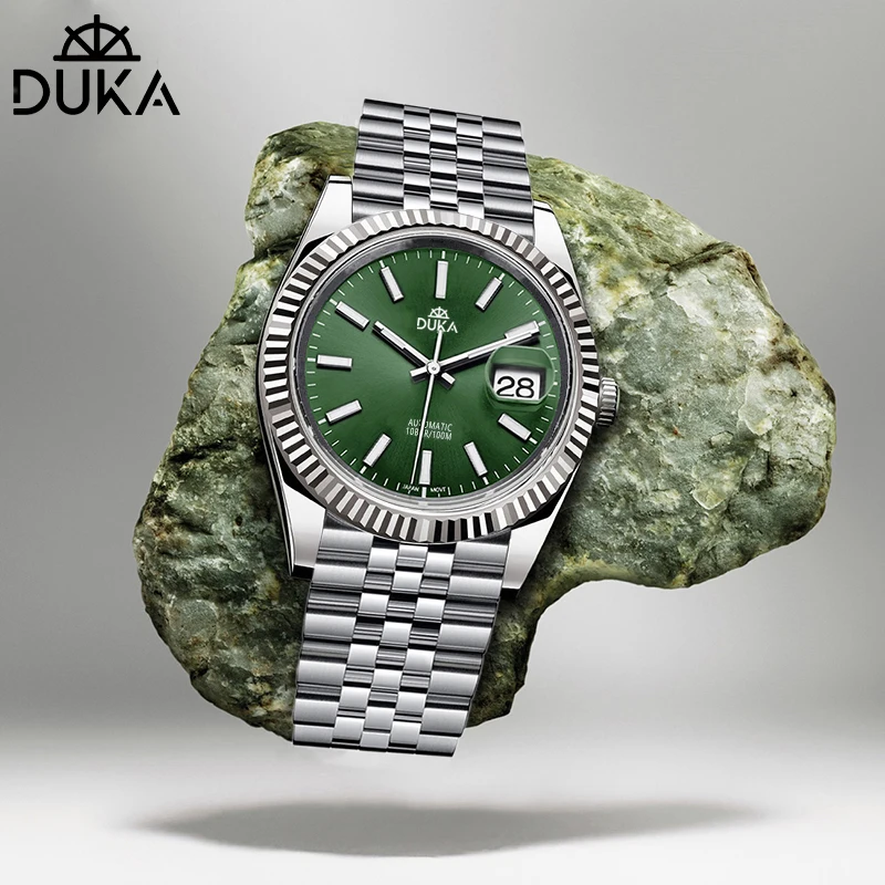 DUKA Wrist Watch Mens Mechanical Watches Stainless Steel Diver Men Watch Automatic Calendar Sapphire Glass Reloj Hombre 2022 New
DUKA Wrist Watch Mens Mechanical Watches Stainless Steel Diver Men Watch Automatic Calendar Sapphire Glass Reloj Hombre 2022 New