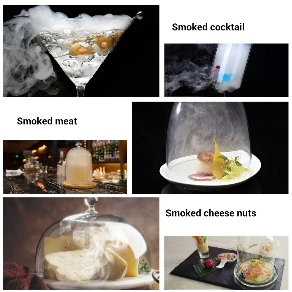 Портативный генератор холодного дыма BORUiT молекулярной кухни курительный