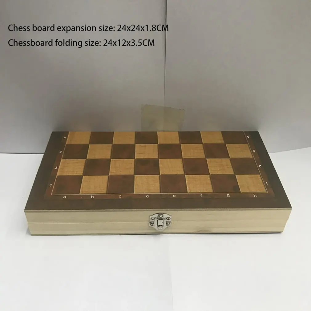 3 in 1 Wooden Chessboard Folding Board Chess Game International Chess Set For Party Family Activities Games
3 in 1 Wooden Chessboard Folding Board Chess Game International Chess Set For Party Family Activities Games