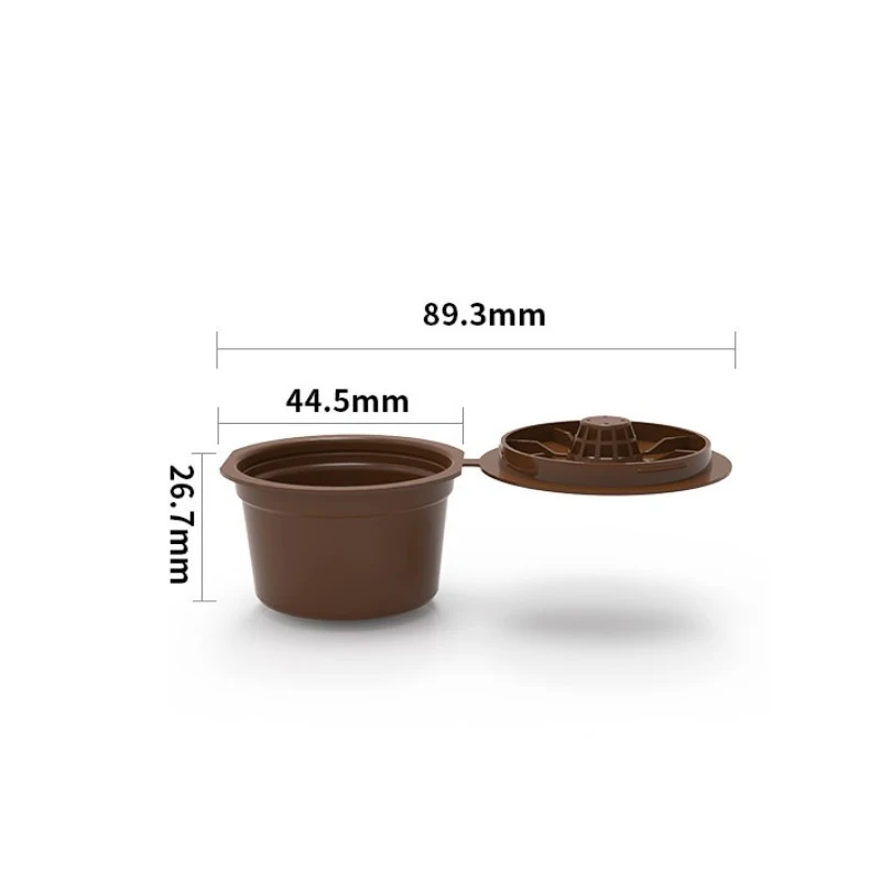 Food Grade PP 3pcs Compatible Cafitary Coffee Capsule Shell Filled With Reusable Capsule Shell Stainless Steel Coffee Filter Cup
Food Grade PP 3pcs Compatible Cafitary Coffee Capsule Shell Filled With Reusable Capsule Shell Stainless Steel Coffee Filter Cup