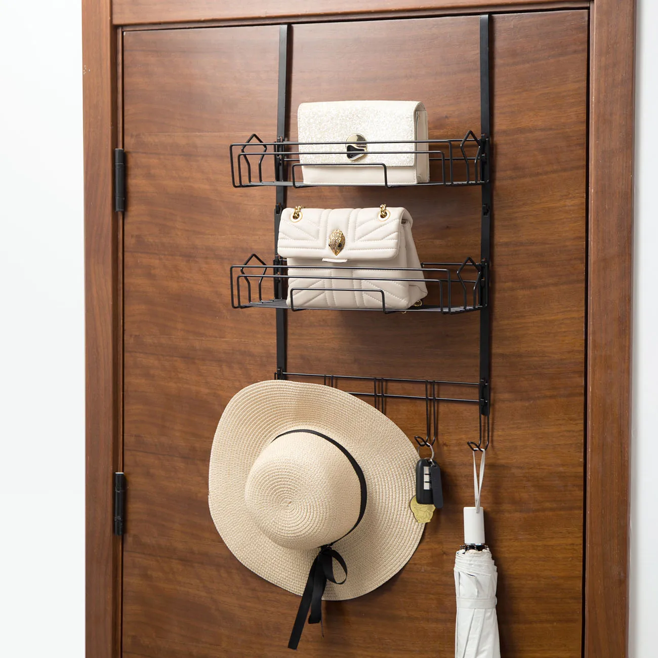 Multi-layer Wall Clothes Hanger Shower Caddy Organizer Hats Bag Holder Big Capacity Over the Door Storage Rack 3-tier Towel Hook
Multi-layer Wall Clothes Hanger Shower Caddy Organizer Hats Bag Holder Big Capacity Over the Door Storage Rack 3-tier Towel Hook