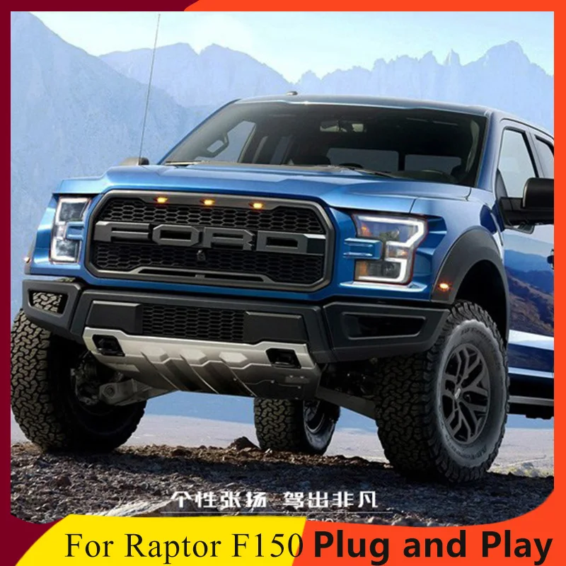 KOWELL Car Styling for Ford Raptor F150 Headlights 2016-2018 LED Headlight DRL Lens Double Beam Bi-Xenon HID
KOWELL Car Styling for Ford Raptor F150 Headlights 2016-2018 LED Headlight DRL Lens Double Beam Bi-Xenon HID