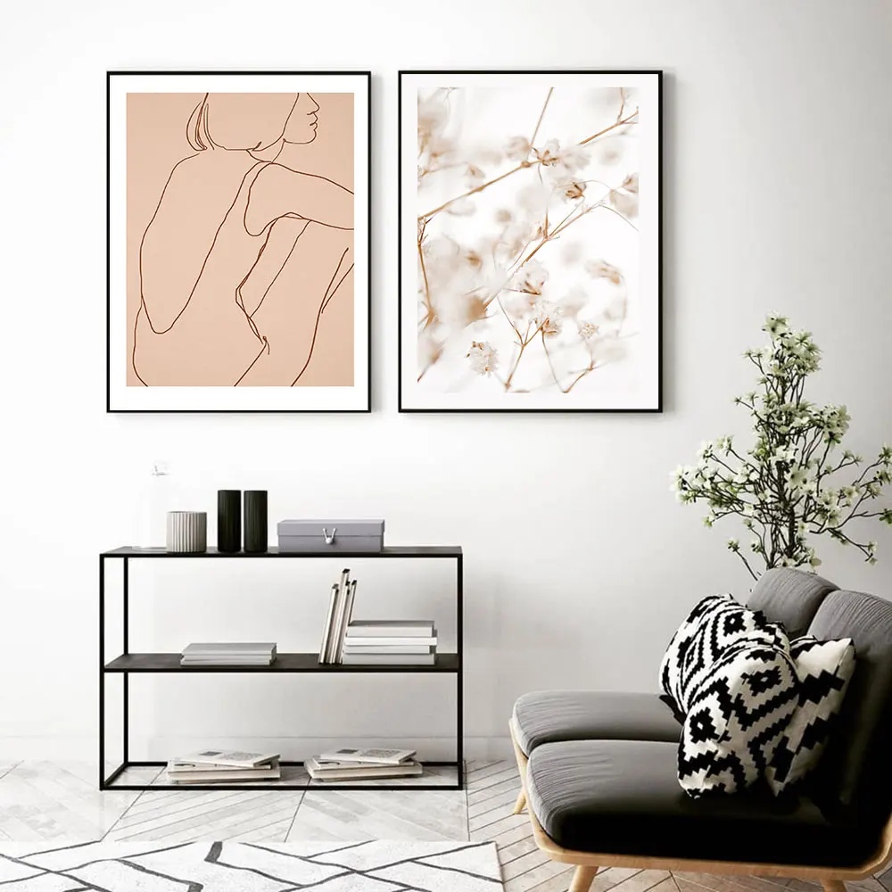 Abstract Bohemian Line Woman Poster Flowers Canvas Painting Modern Art Print Minimalist Wall Picture For Living Room Decor
Abstract Bohemian Line Woman Poster Flowers Canvas Painting Modern Art Print Minimalist Wall Picture For Living Room Decor