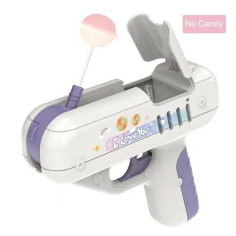 Candy Gun Sugar Lollipop Gun Sweet Toys lollipop storage Toy for Children Adult I Love You for Girlfriends Light Toy
Candy Gun Sugar Lollipop Gun Sweet Toys lollipop storage Toy for Children Adult I Love You for Girlfriends Light Toy