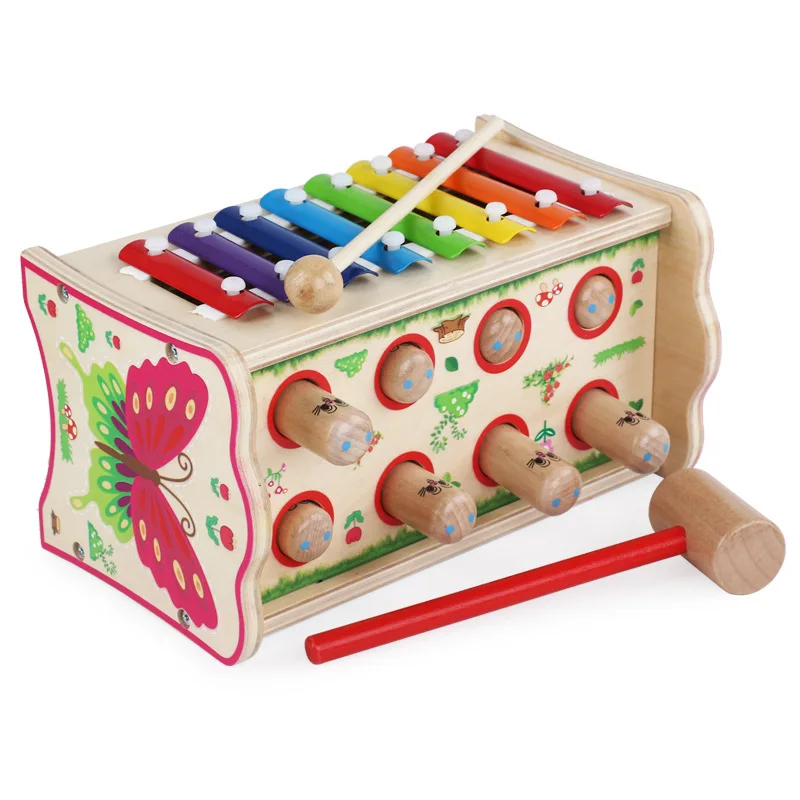 Hamster Piano Toy Animal Themed Wooden Playing Hand Knock Multifunctional Early Education Tool
Hamster Piano Toy Animal Themed Wooden Playing Hand Knock Multifunctional Early Education Tool