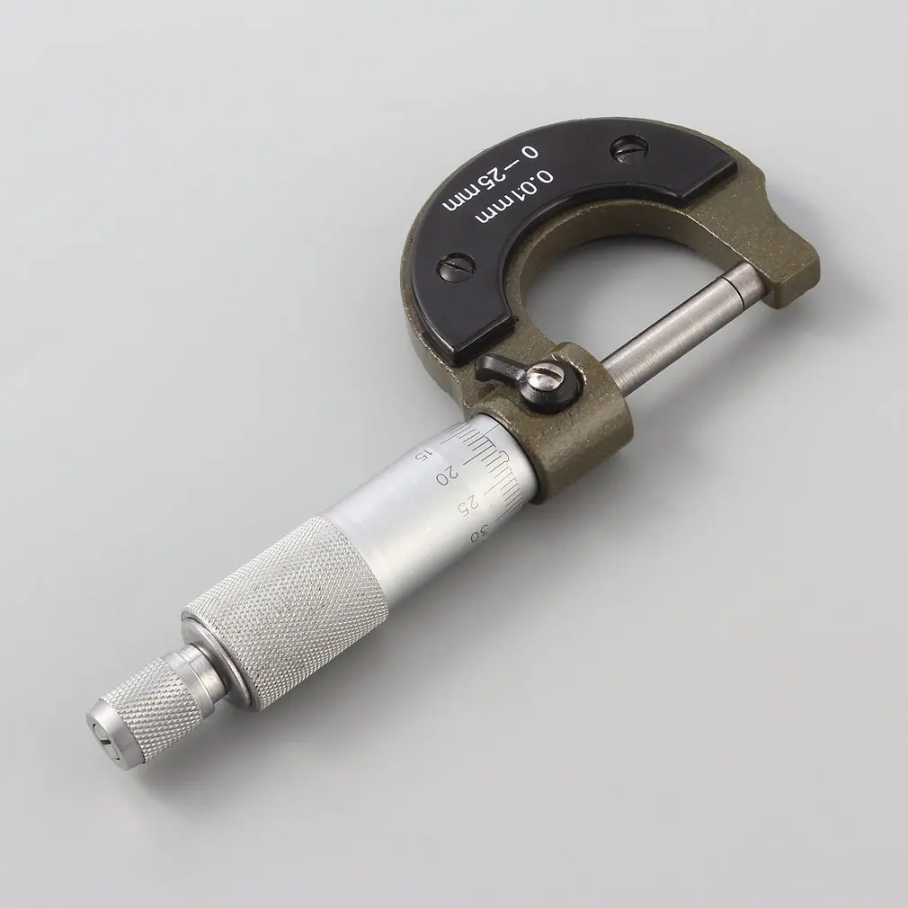 Best 0-25mm 0.01mm Gauge Outside Metric Micrometer Tool With Metal For Mechanist Caliper Tool Brand New Quality Drop Shipping
Best 0-25mm 0.01mm Gauge Outside Metric Micrometer Tool With Metal For Mechanist Caliper Tool Brand New Quality Drop Shipping