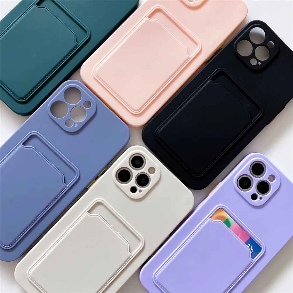 USLION Card Holder Phone Case for iPhone 12 Pro Max Mini SE 2020 11 XS X XR 7 8 Plus TPU Wallet Soft Back Cover Shockproof Coque
USLION Card Holder Phone Case for iPhone 12 Pro Max Mini SE 2020 11 XS X XR 7 8 Plus TPU Wallet Soft Back Cover Shockproof Coque