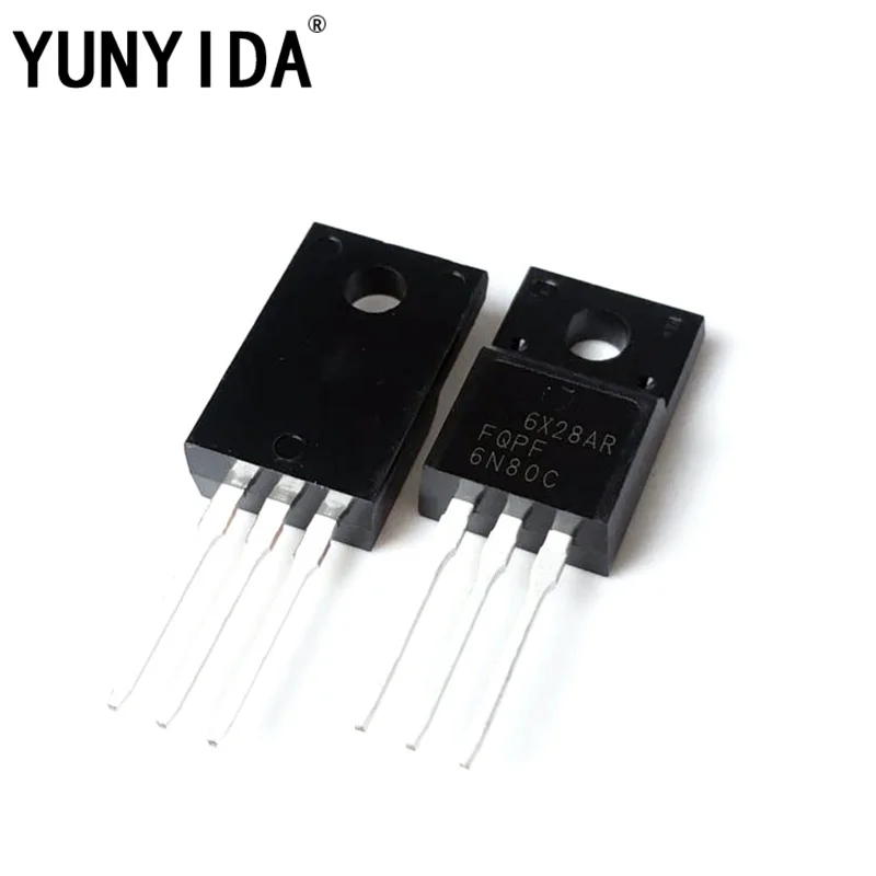 5PCS FQPF6N80C TO-220F New and Original