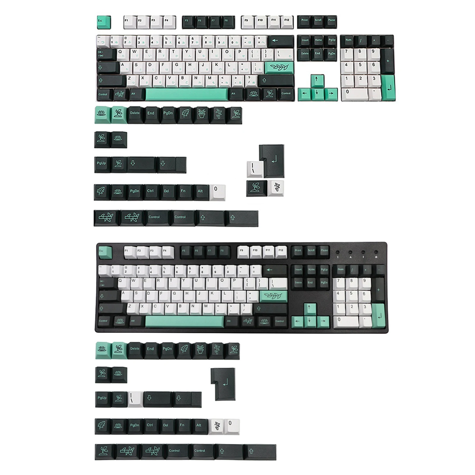 135-Key Plastic Garden Theme Keycaps Keyset Switches DIY Keyboard Accessories for Cherry for BOX 68 72 87 98 keys Gaming
135-Key Plastic Garden Theme Keycaps Keyset Switches DIY Keyboard Accessories for Cherry for BOX 68 72 87 98 keys Gaming