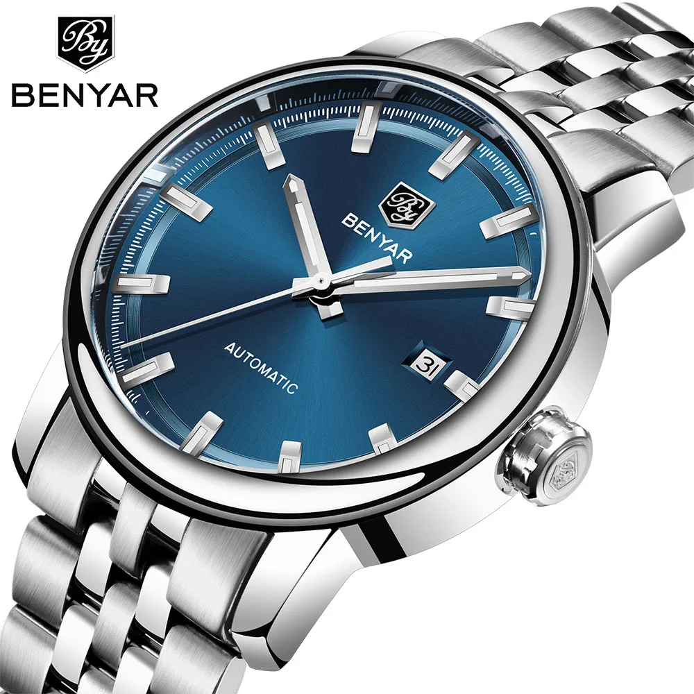 Fashion Automatic Mechanical Men's watch Sapphire Crystal Stainless Steel Pilot Watch Waterproof Automatic Wristwatch Men
Fashion Automatic Mechanical Men's watch Sapphire Crystal Stainless Steel Pilot Watch Waterproof Automatic Wristwatch Men