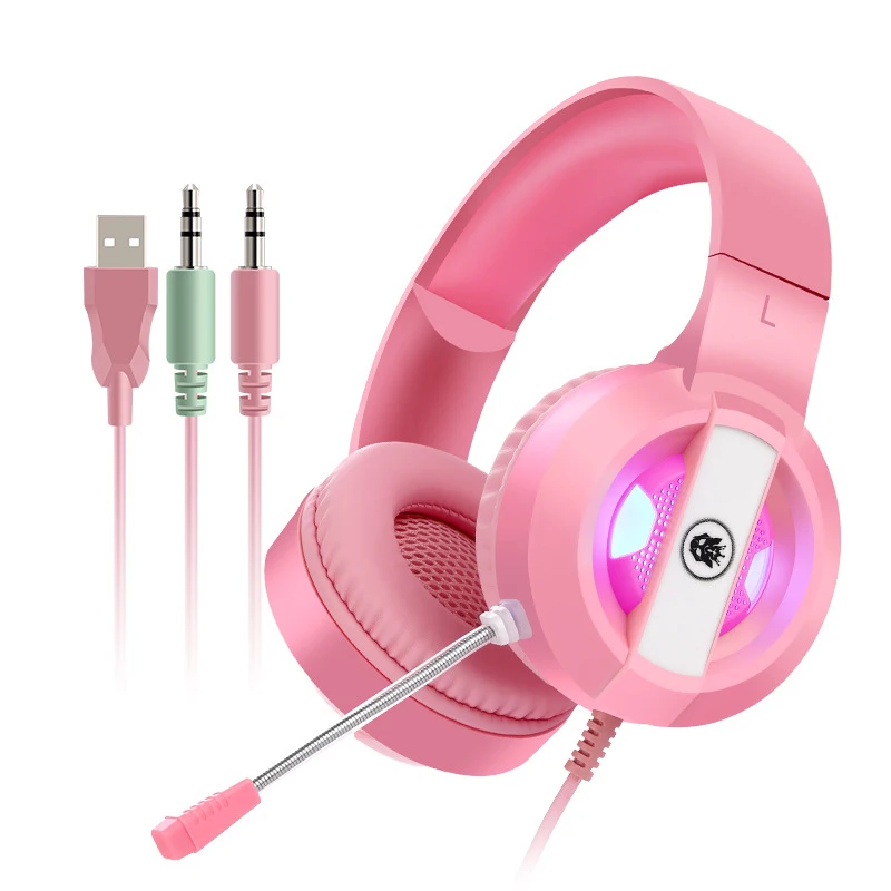 Gaming Headset 7.1 Surround Sound Wired Headset Gamer PC For PS4 With RGB Light Noise Cancelling Mic Gaming Headphone
Gaming Headset 7.1 Surround Sound Wired Headset Gamer PC For PS4 With RGB Light Noise Cancelling Mic Gaming Headphone